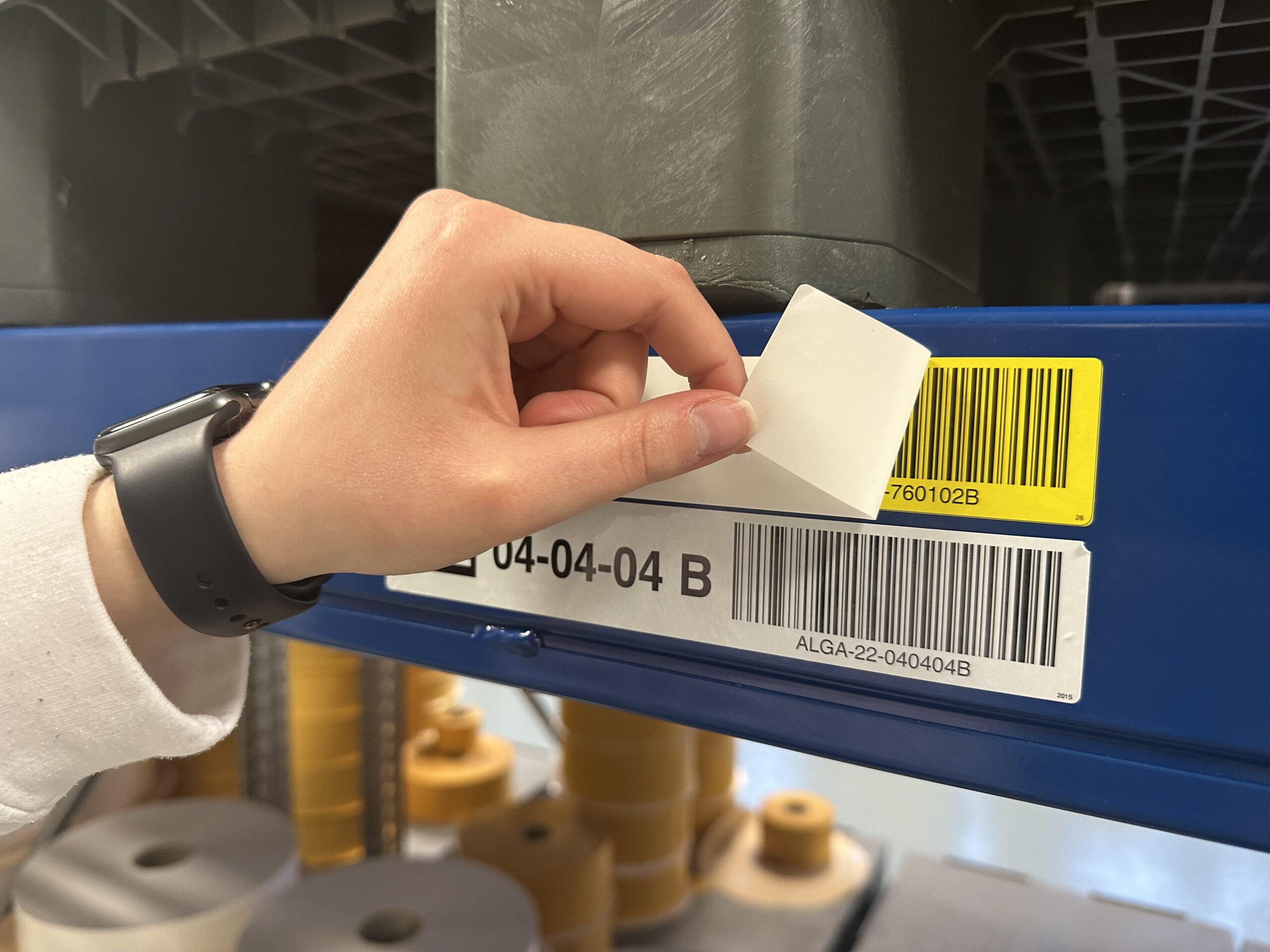 Reusable Labels Support Warehouse Flexibility