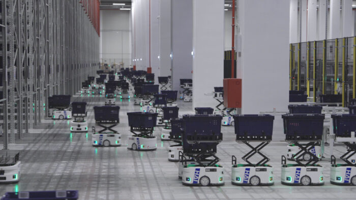 Automated Case-handling Robots