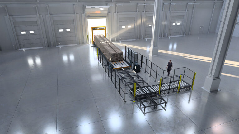 space-saving Automated Loading