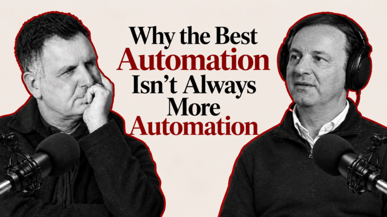 Why the Best Automation Isn’t Always More Automation, logistics business conversations