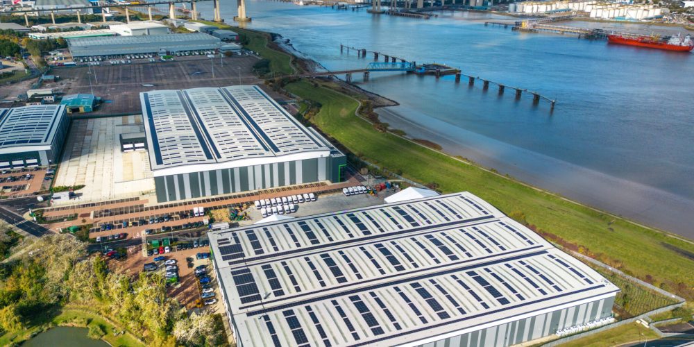 PHOTOGRAPHY & AERIAL PHOTOGRAPHS OF ALBION FINE FOODS, UNIT 2  CROSSWAYS BOULEVARD, CROSSWAYS COMMERCIAL PARK, DARTFORD, KENT POSTCODE DA2 6QB