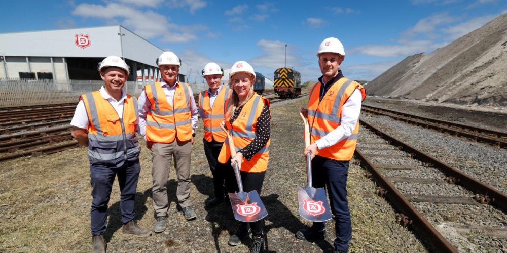 New £5M dry bulk rail terminal at the Port of Middlesbrough