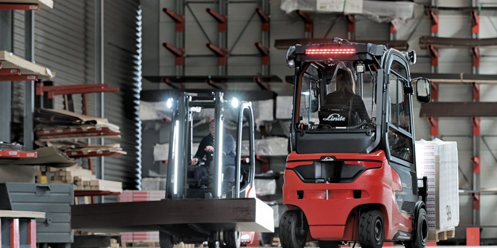 customised forklift