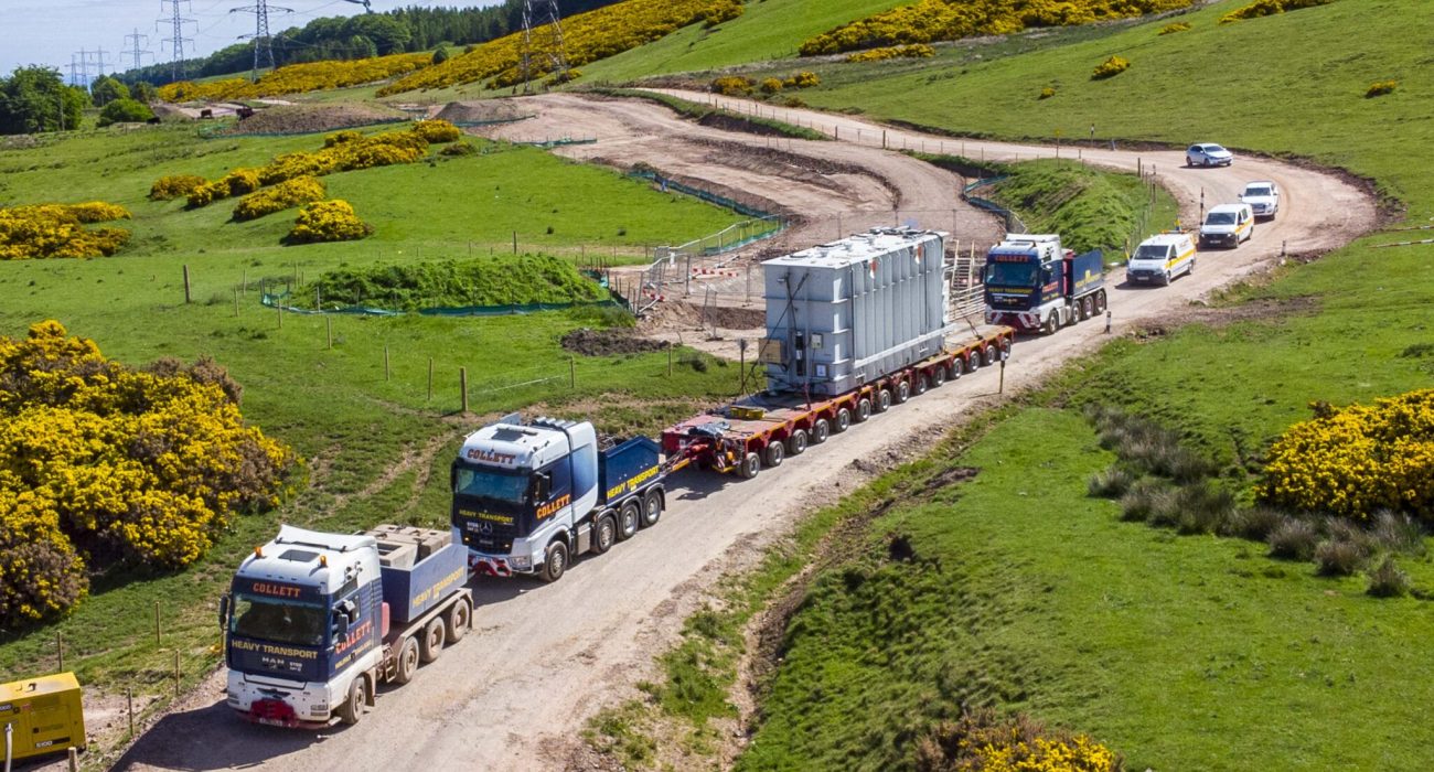 Abnormal Load going to Crystal RigPic Peter Devlin