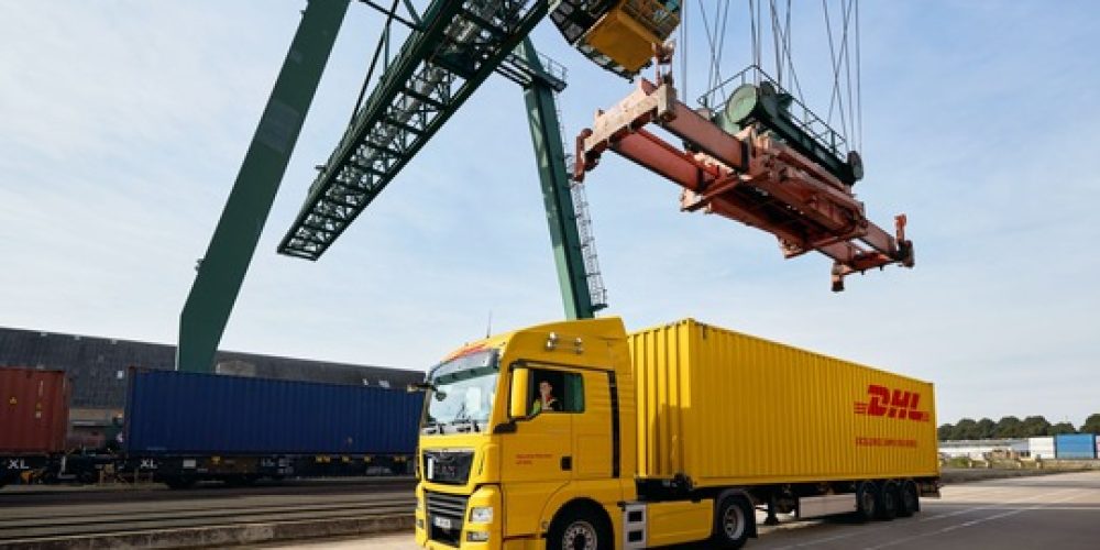 Formula 1 Introduces Rail Freight DHL
