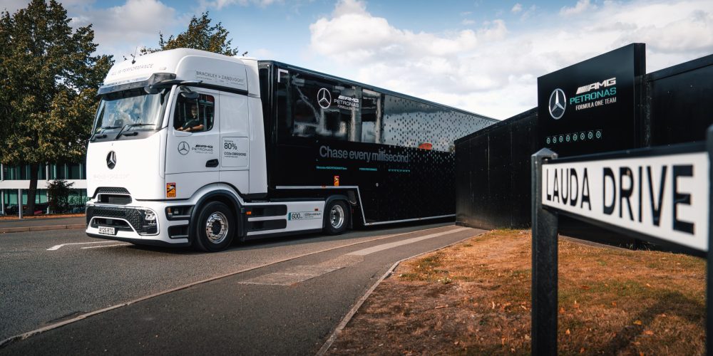 F1 Team Truck Logistics