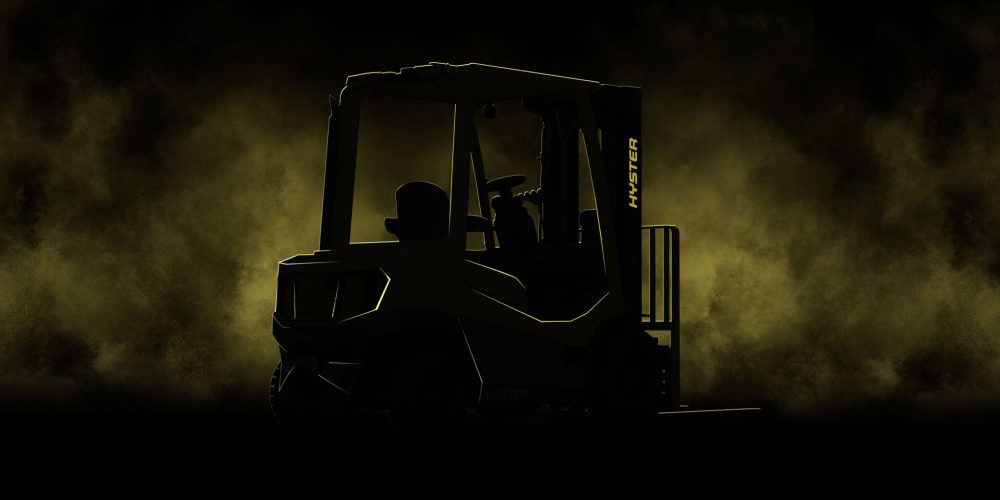 New-Hyster-Forklift-At-Logimat-scaled