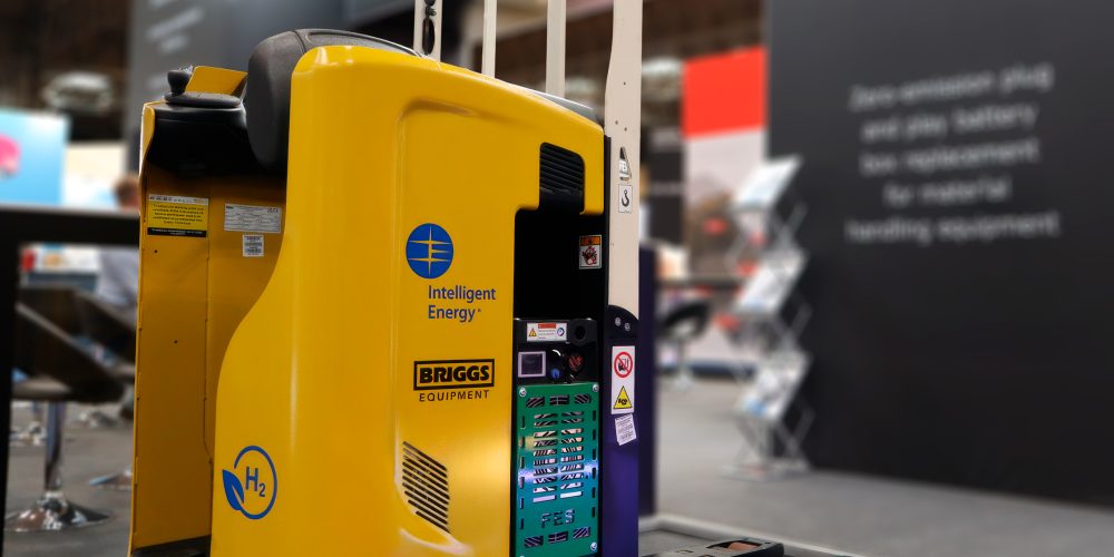 hydrogen powered forklift