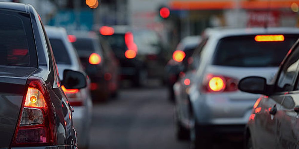 traffic lights - different focus