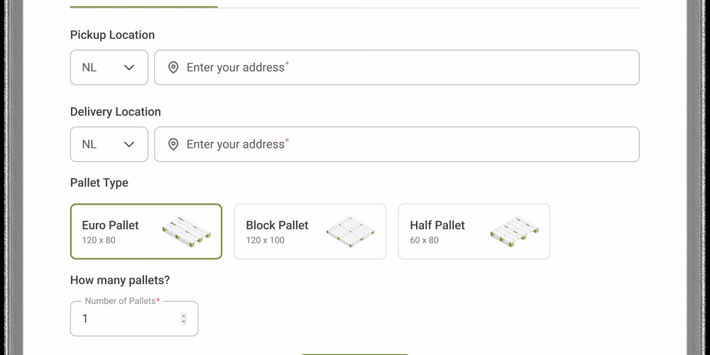 pallet transport service